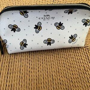Coach cosmetic bag